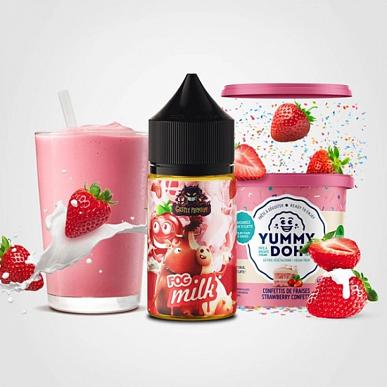 Gastly - Fog Milk 30 ml Salt Likit